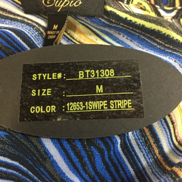 Cupio Marble Swirl Tunic Dress SZ M - Picture 10 of 11